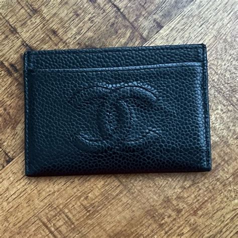 chanel credit card holder